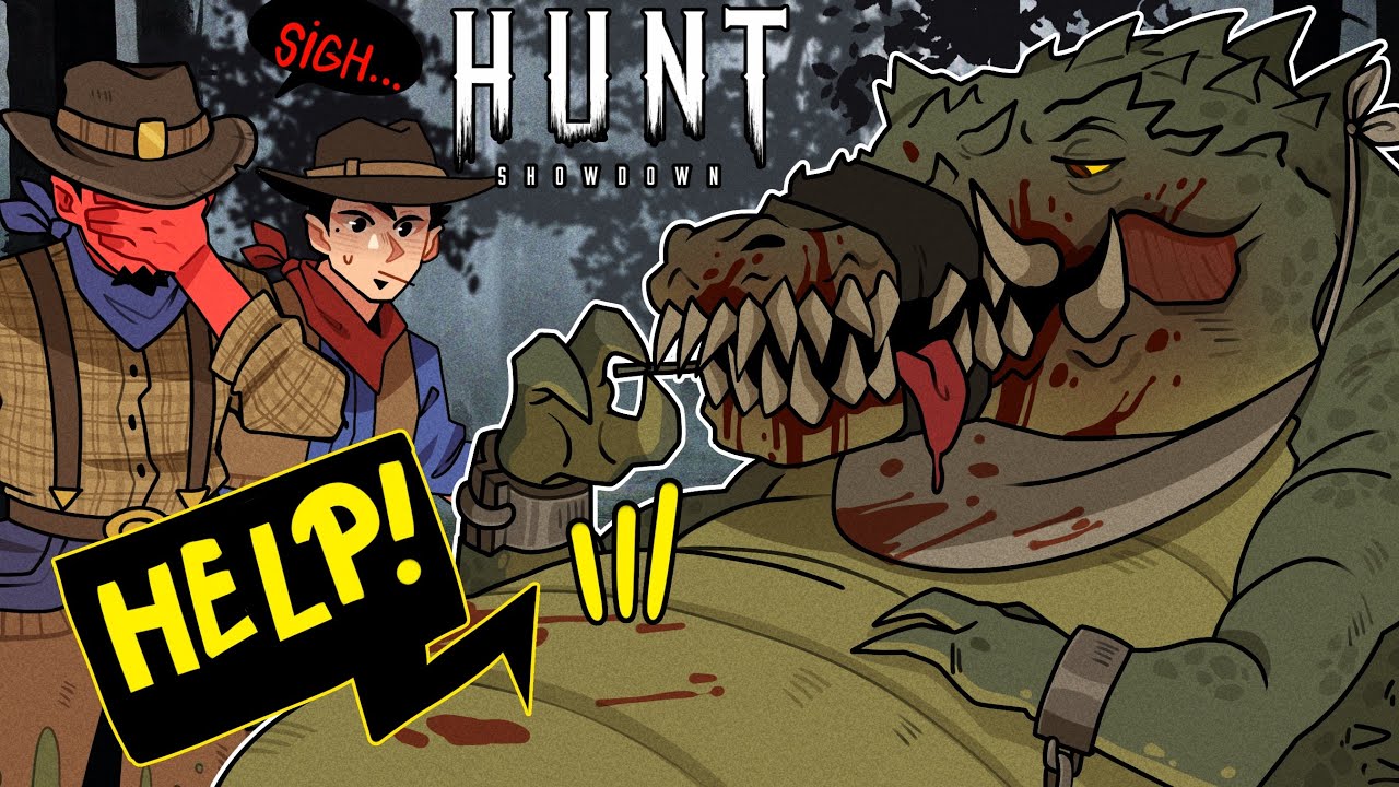 WE FOUND THE *NEW* CROCODILE BOSS...BUT KYLE KEPT GETTING EATEN! | Hunt Showdown (w/ Anthony & Kyle)