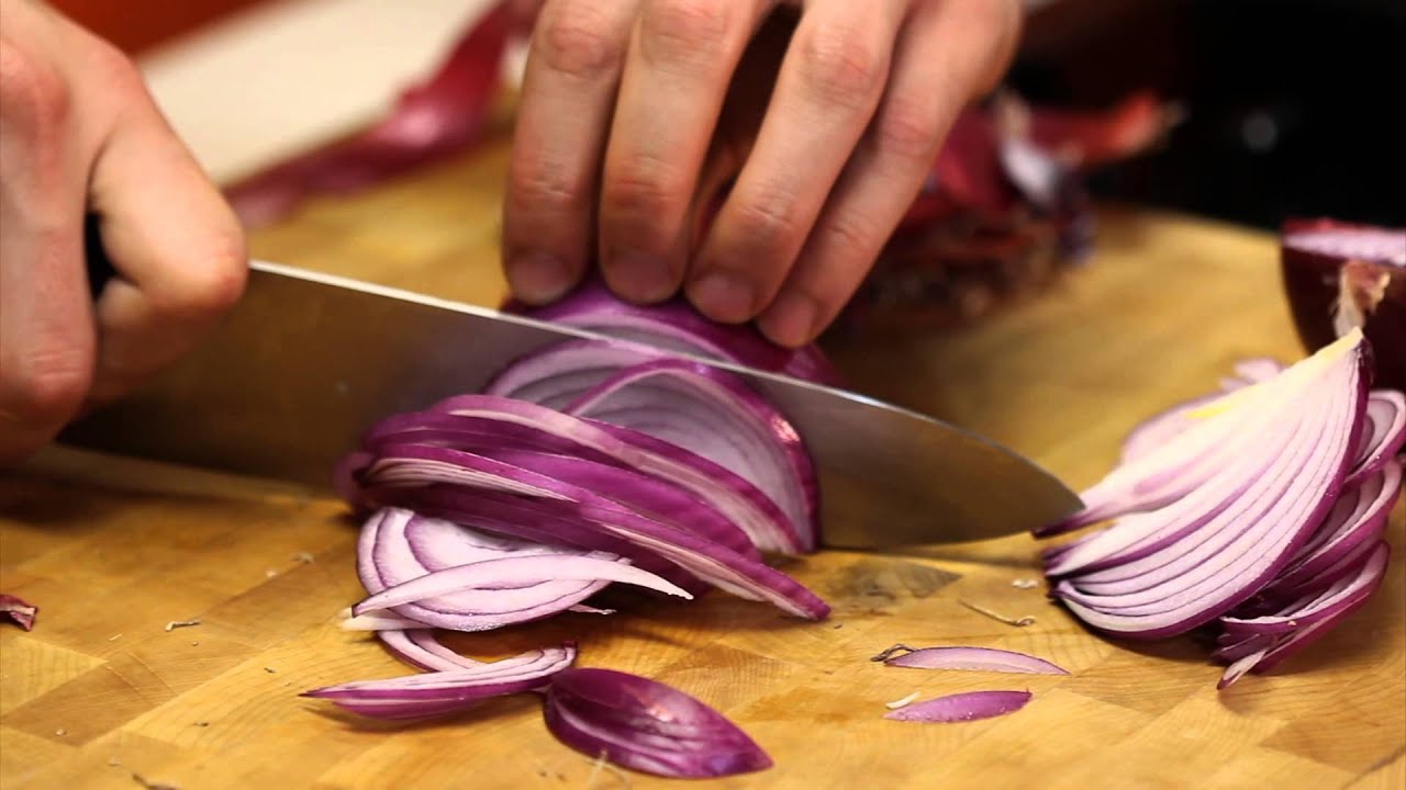 Como cortar una cebolla | Chef James