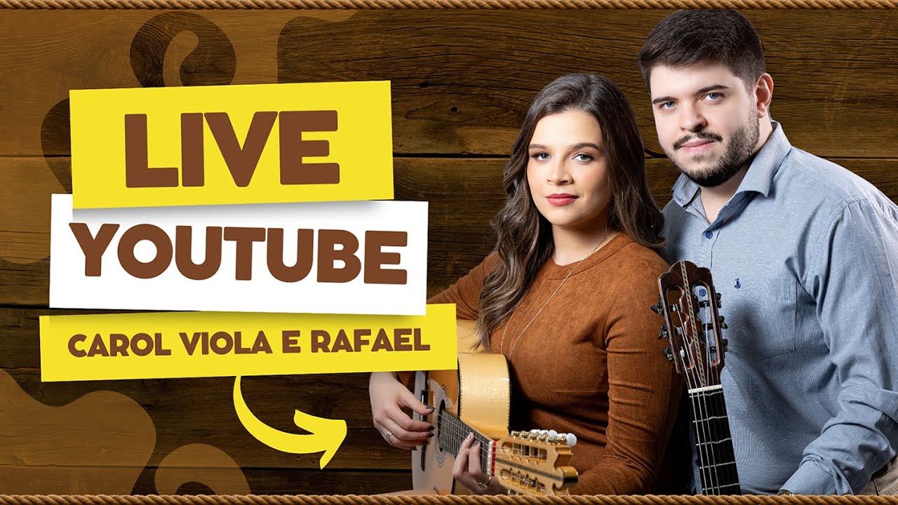 Carol Viola e Rafael - Live 18/10/2025 19h.