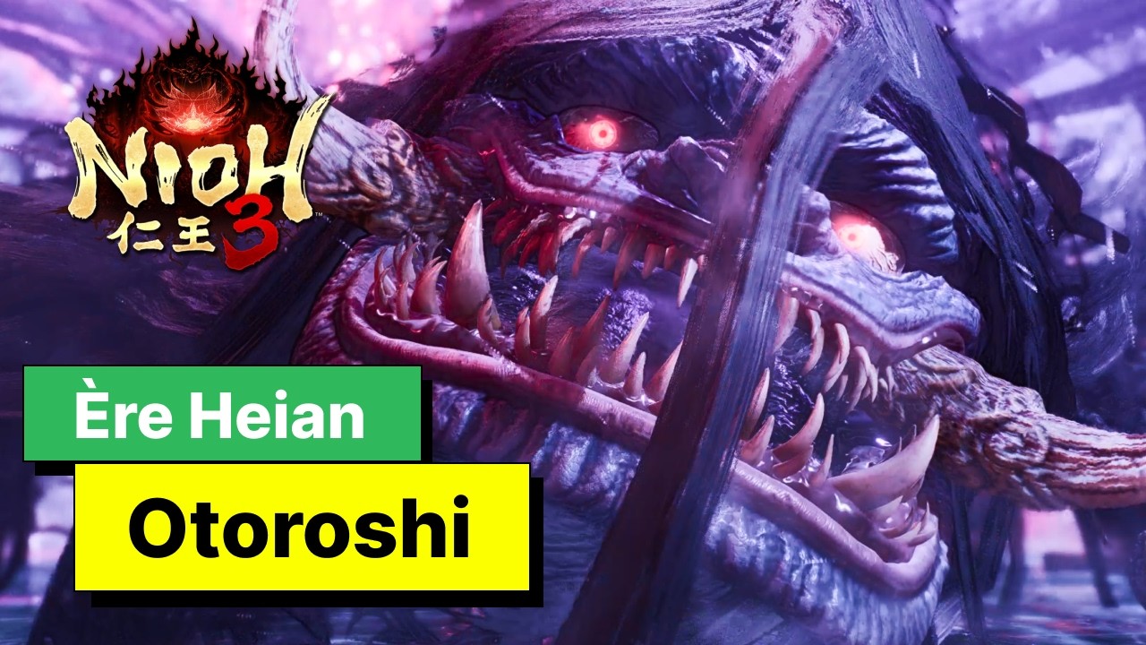 NIOH 3 - Vaincre OTOROSHI - 1v1 - BOSS à Sagano