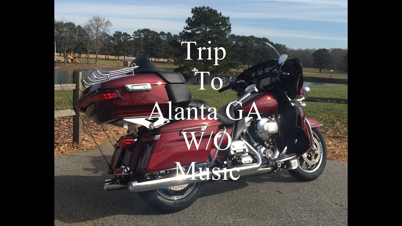 Trip To Atlanta GA w/o music 2016 Harley Davidson Ultra Limited