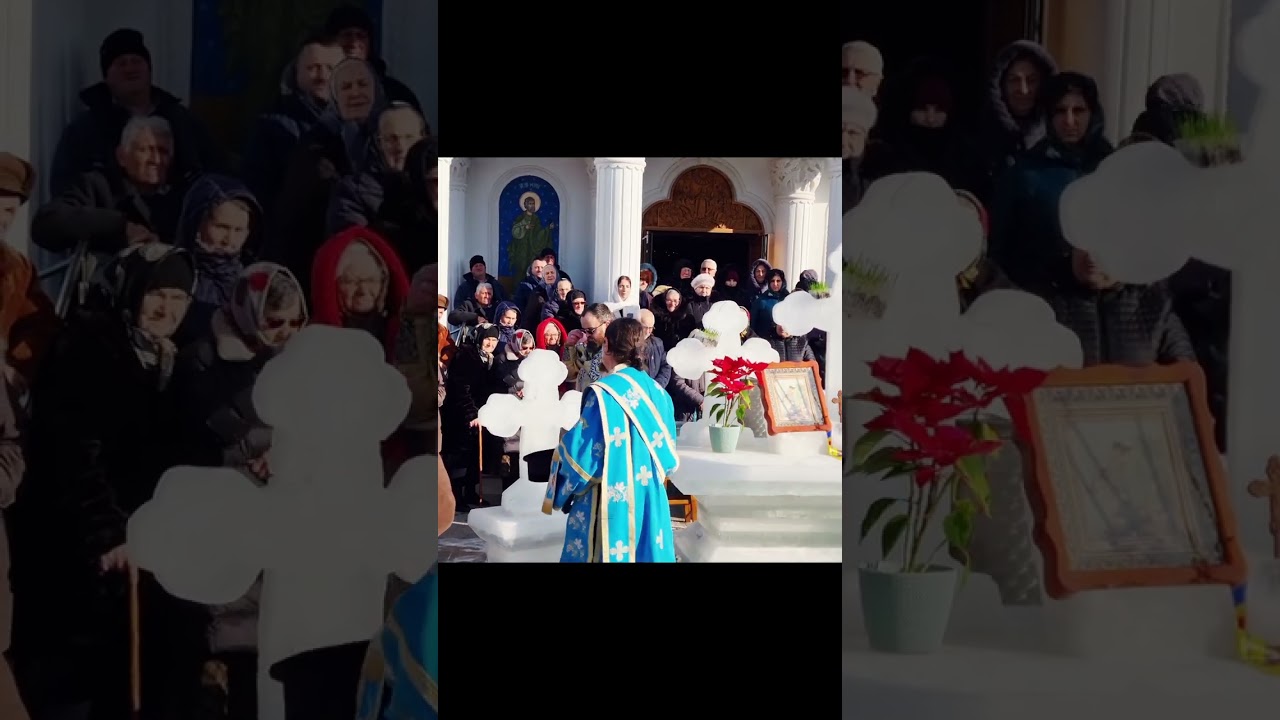Sfintirea Aghiasmei Mari  , Biserica Sf Ierarh Nicolae,com.Zănești-Neamț, 16 ianuarie 2026
