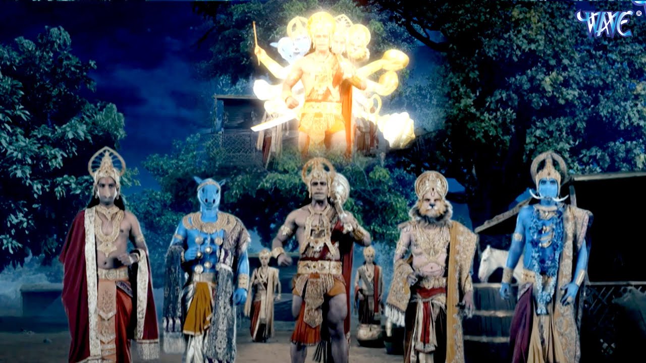 हनुमान जी लिया पंचमुखी हनुमान का रूप || महाबली हनुमान || भाग. 537, 538, 539, 540