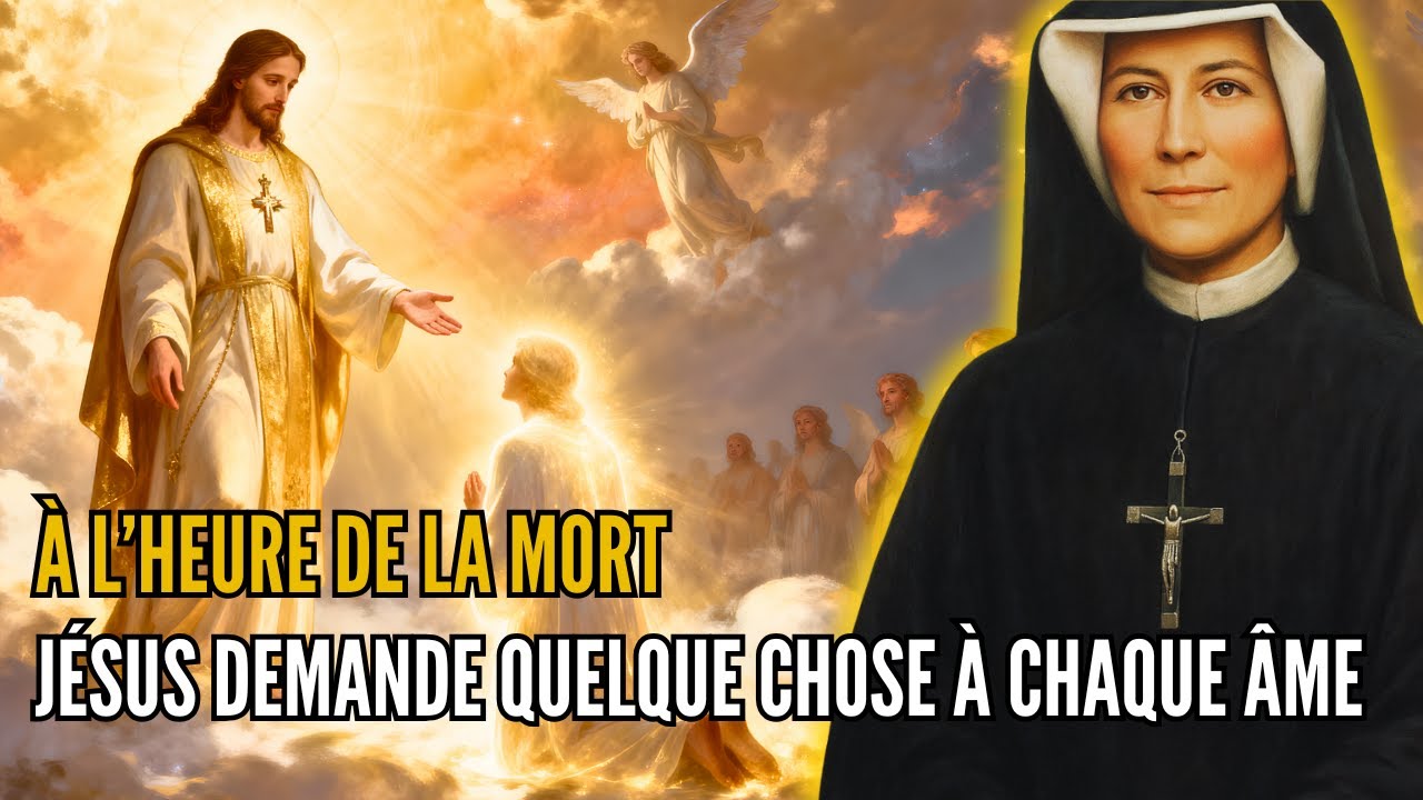 Sainte Faustine révèle : Jésus m’a dit ce qu’Il demande à chaque âme à l’heure de la mort