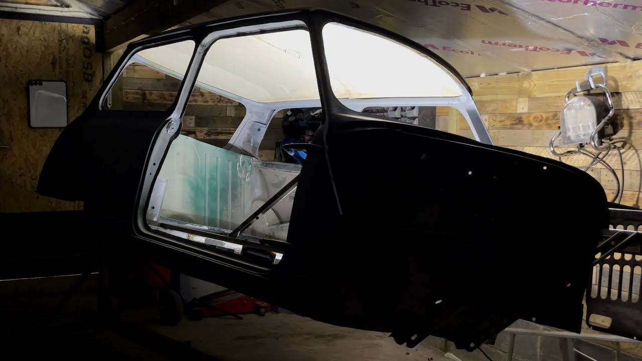 Переделка Classic Mini Mk1 &mdash; Тестовая установка потолка &mdash; Часть 52