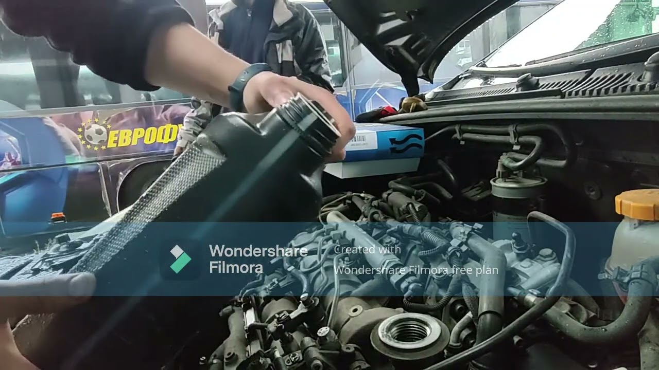 Fiat croma Oil and filter change
