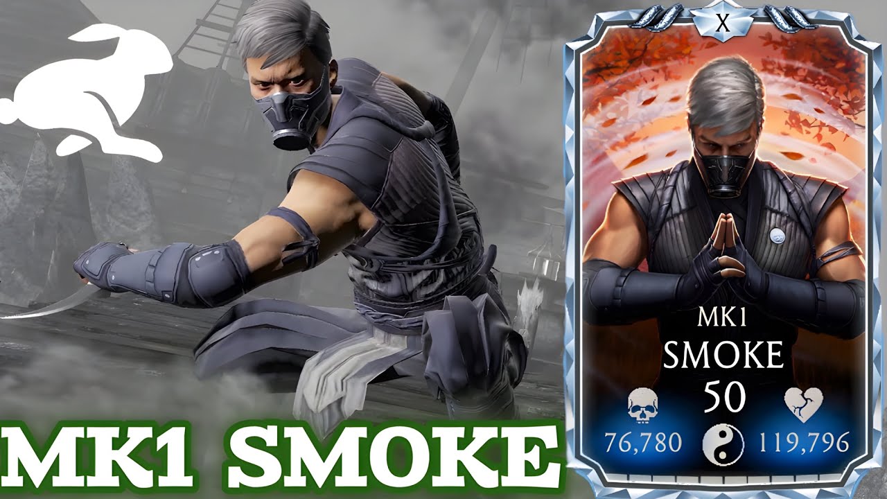 Mortal Kombat 1 Smoke 💨 Max Fusion X FW Gameplay Review MK Mobile | MK1 Smoke 🔥💨