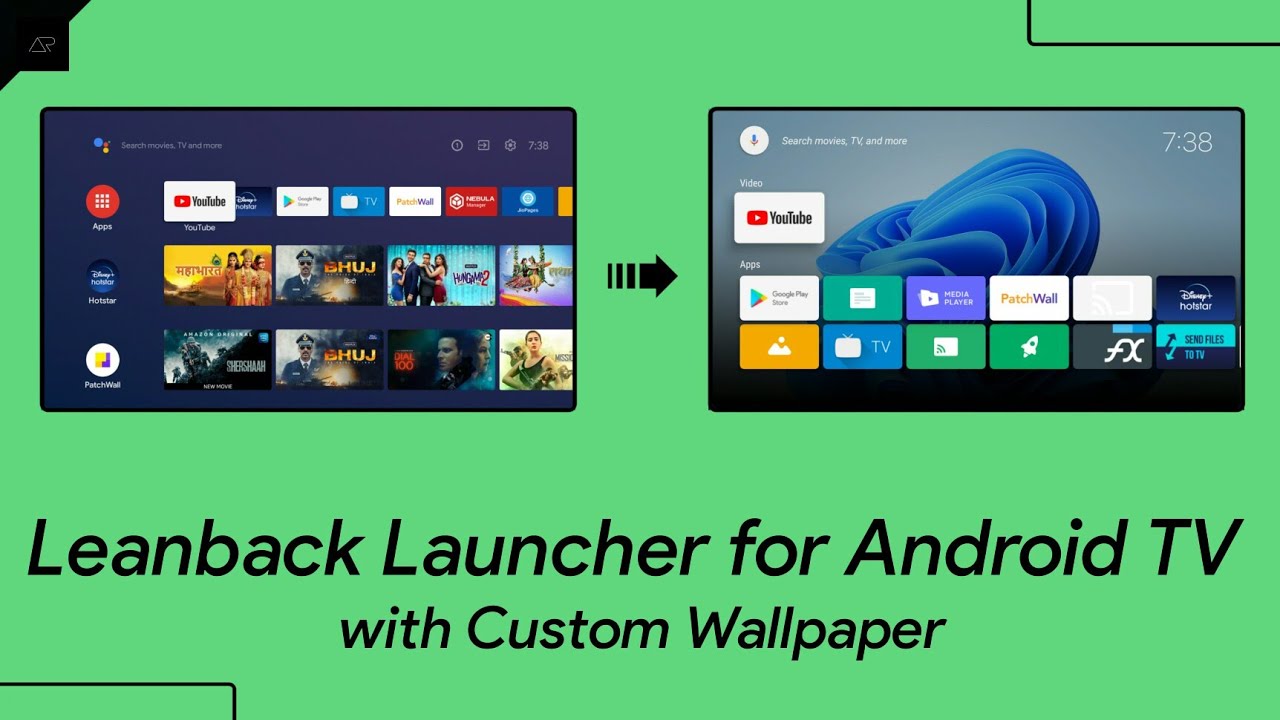 Leanback Launcher for Android TV - Android TV - MiTV - Andro Radar