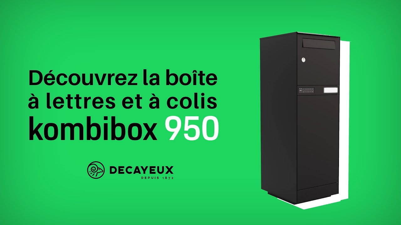 Decayeux kombibox 950 utilisation FR