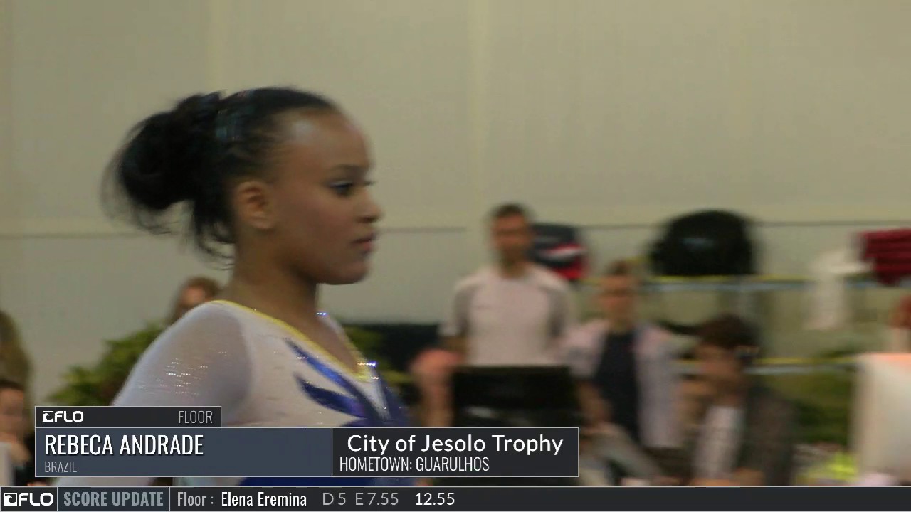Rebeca Andrade - Floor, Brazil - 2017 City of Jesolo