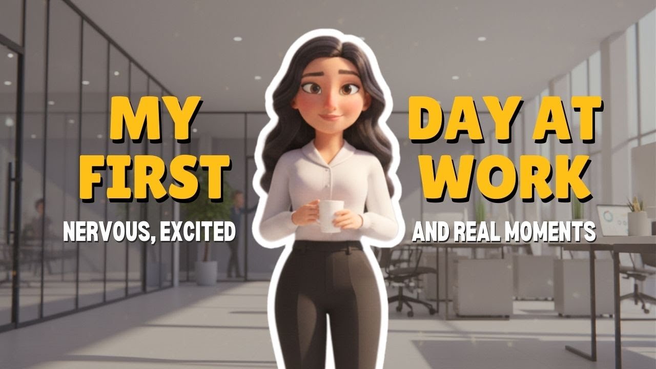 [B1] My First Day at Work: Nervous, Excited & Real Moments