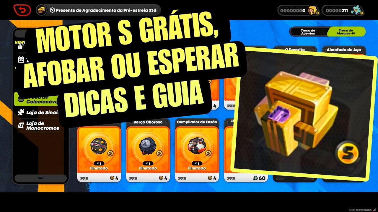 Não Afobe p/ Trocar. Motor Grátis S. Itens Raros de Troca S de Presente - Zenless Zone Zero