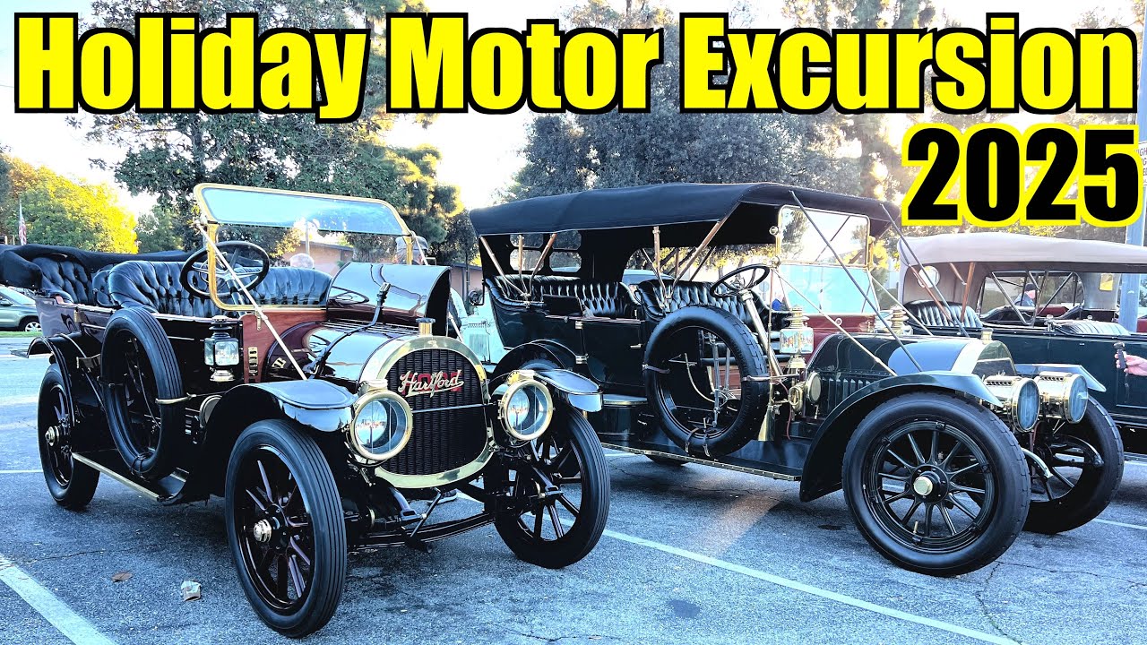 Holiday Motor Excursion 2025 - Brass Era Car Show & Tour