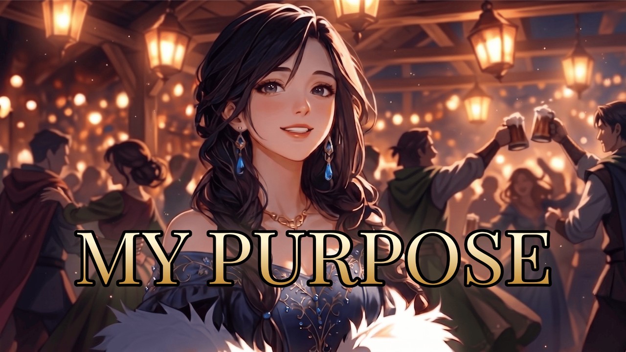 My Purpose | Uplifting Fantasy Anthem & Medieval Tavern Folk Pop (Lyrics Video)
