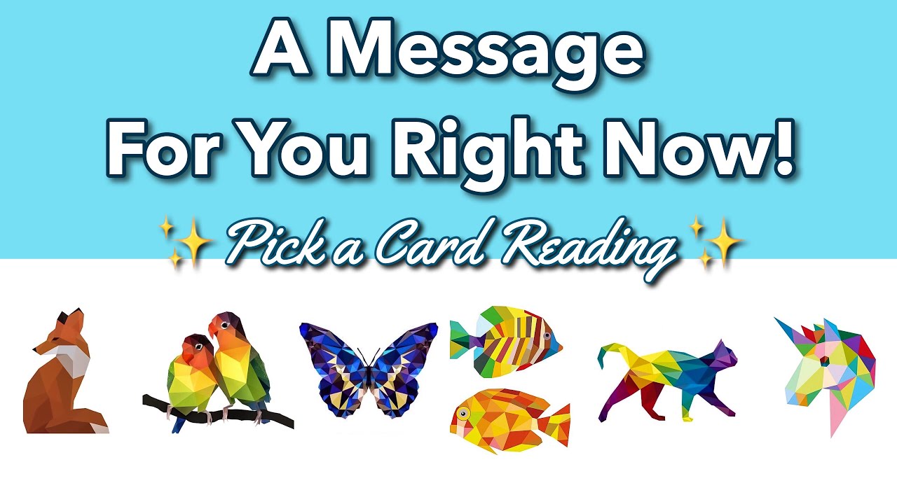 A SPECIAL MESSAGE FOR YOU RIGHT NOW! ✨Pick a Card Reading for Guidance ✨