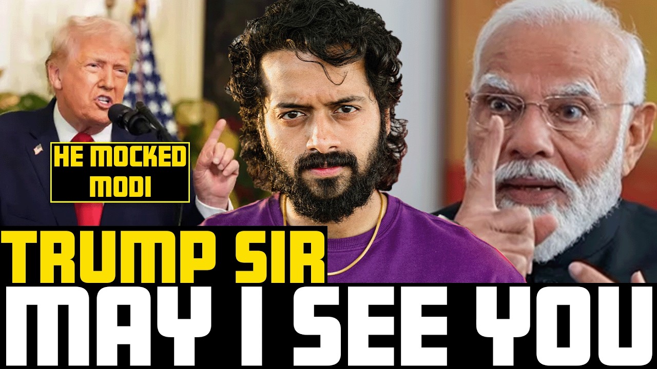 🚨THIS IS INSANE- Trump Imitates MODI In This Viral Video | Aye Jude✊