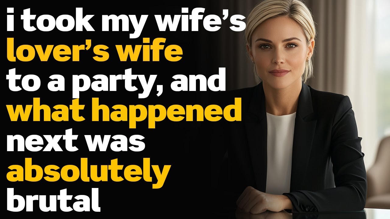 I Took My WIFE’S LOVER’S WIFE to a PARTY, and What Happened Next Was Absolutely BRUTAL