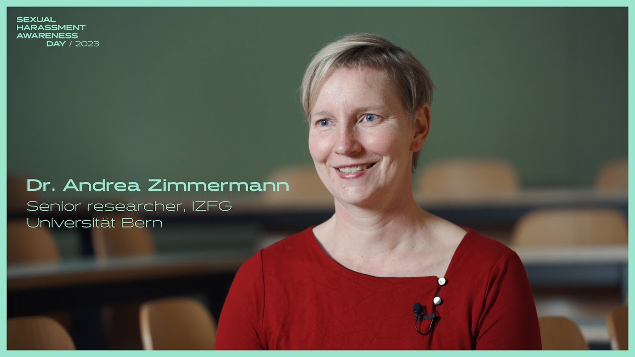 Dr. Andrea Zimmermann talks about sexual harassment #sh2023