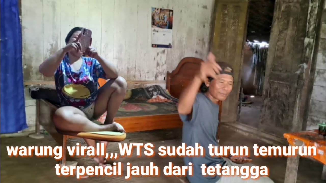 Warung WTS legend mama Waginem  sudah turun temurun terpencil ditengah ladang cabe