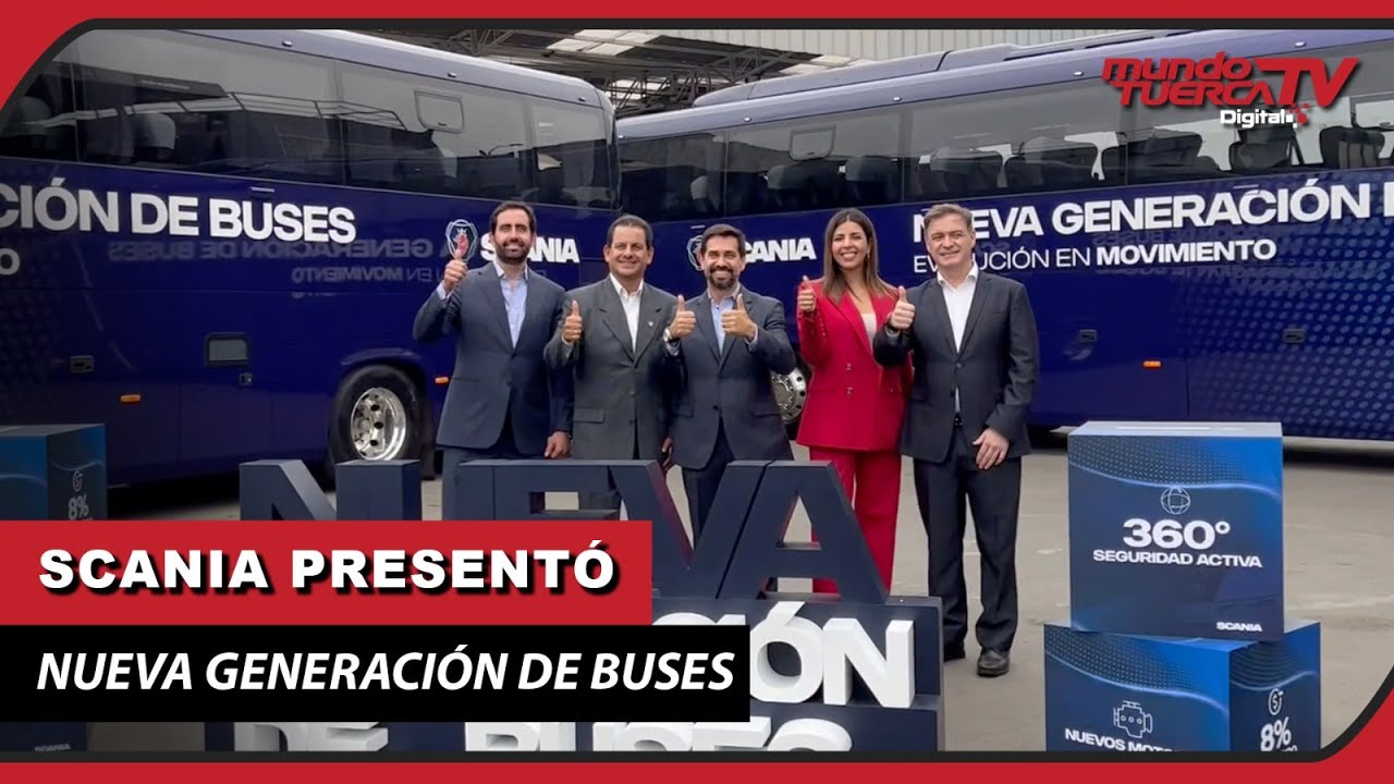 SCANIA PRESENTA UNA NUEVA GENERACIÓN DE BUSES