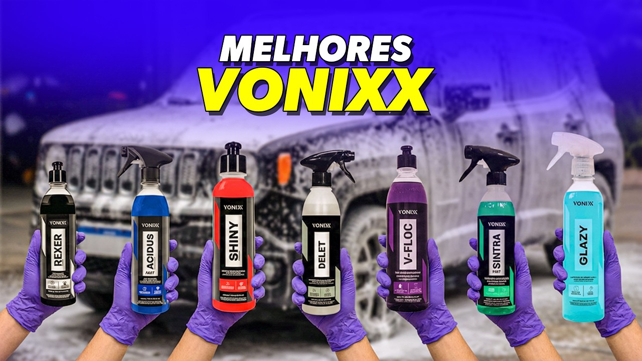 NOVO KIT DE LAVAGEM Vonixx para lavar carro e motos
