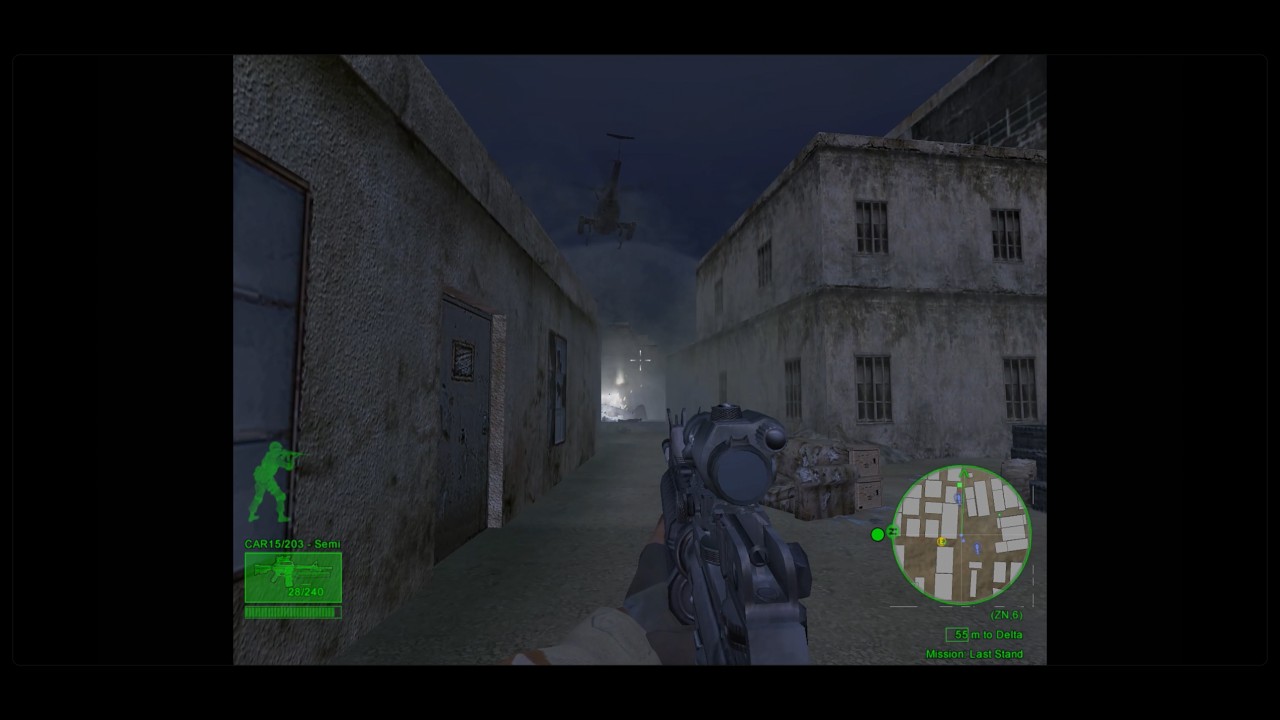 Delta Force: Black Hawk Down - #14 Last Stand. No Comments, No Saves Gameplay. (Fedora Linux)
