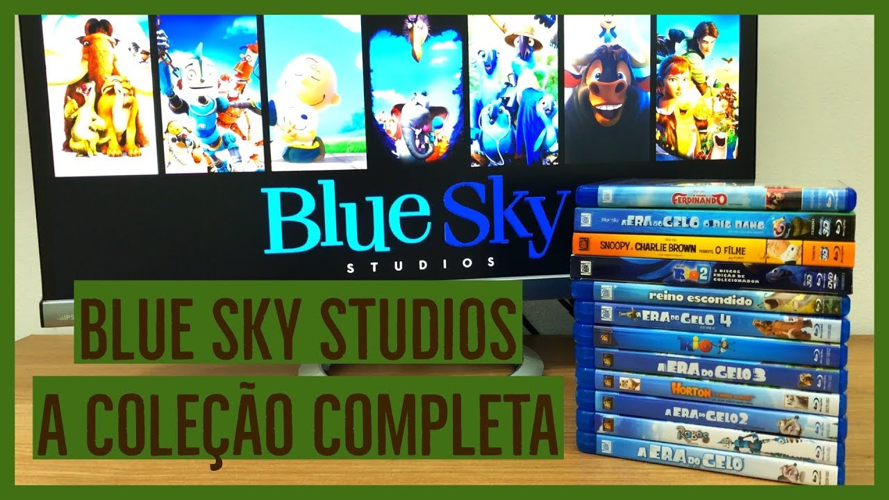 MINHA COLEÇÃO COMPLETA DA BLUE SKY STUDIOS EM BLU-RAY