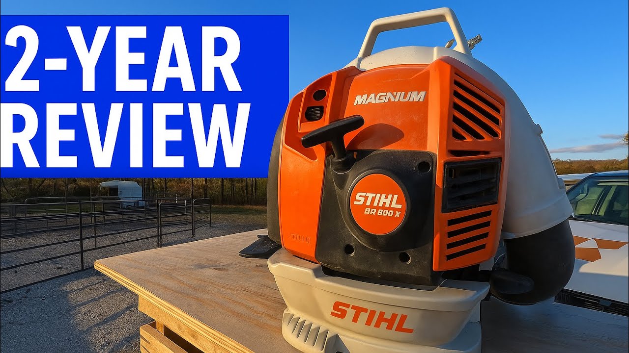 Обзор STIHL BR 800 X MAGNUM за 2 года
