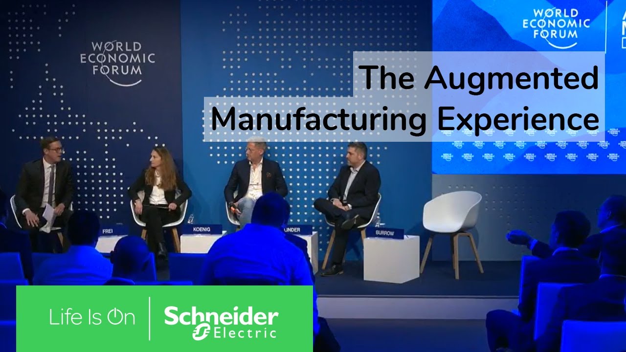 Davos 2022: The Augmented Manufacturing Experience | Schneider Electric