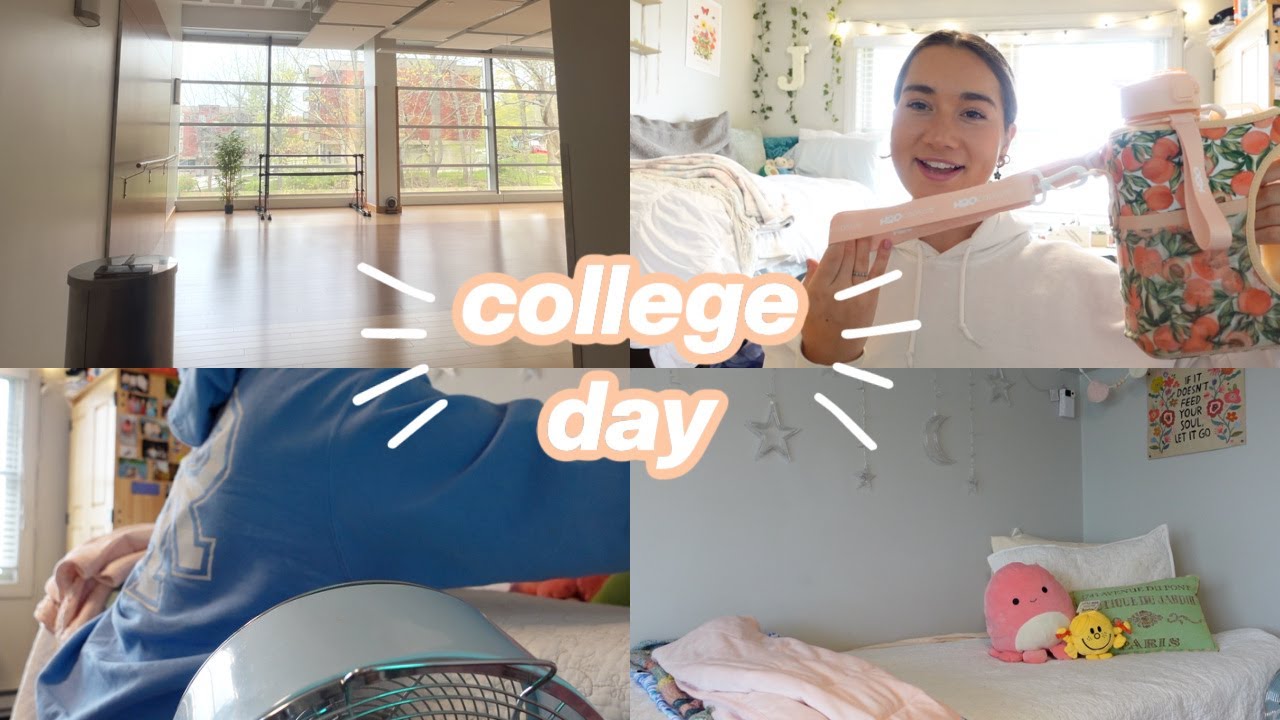 college day in my life : meditation, finals studying, organizing