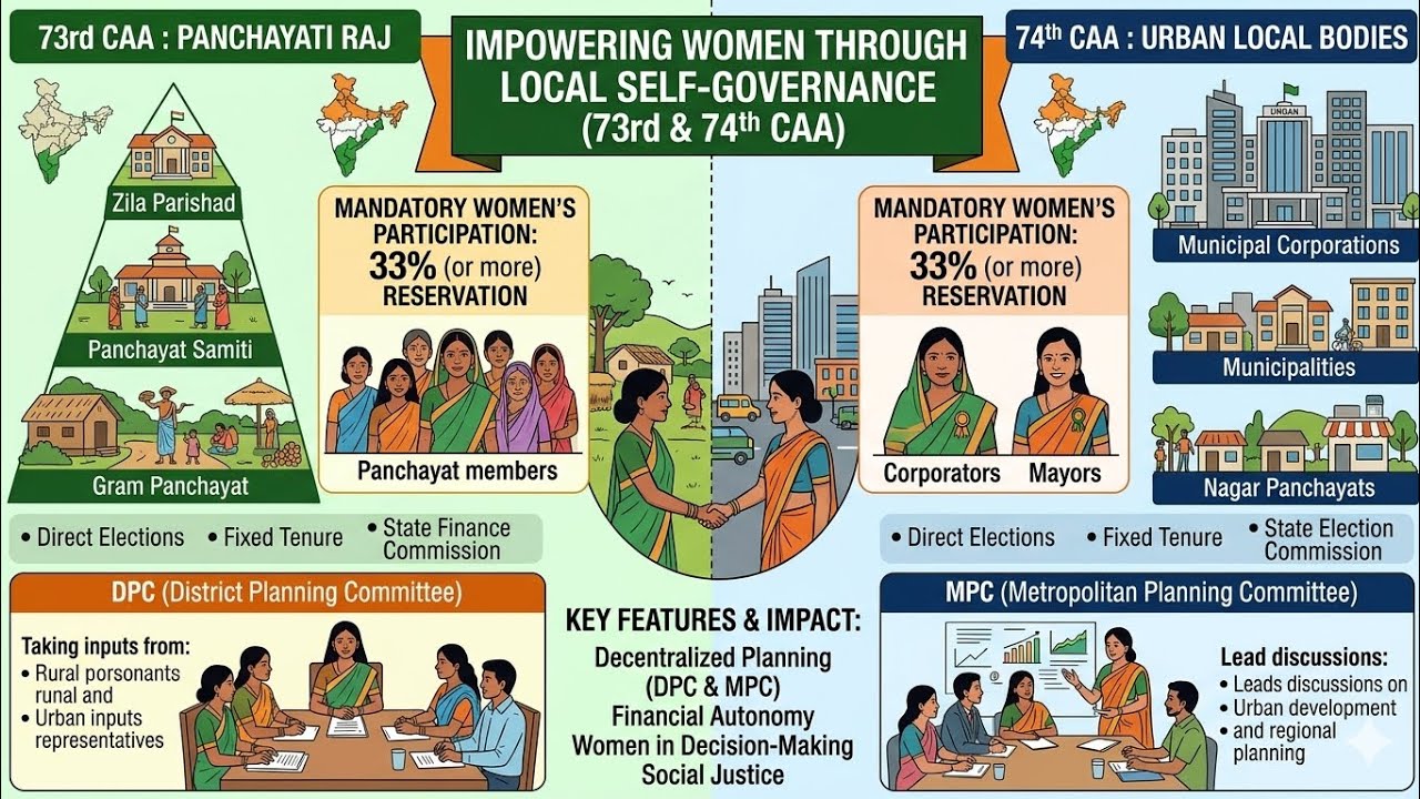Unit 3 rural and urban local development in india semeter 8nep 