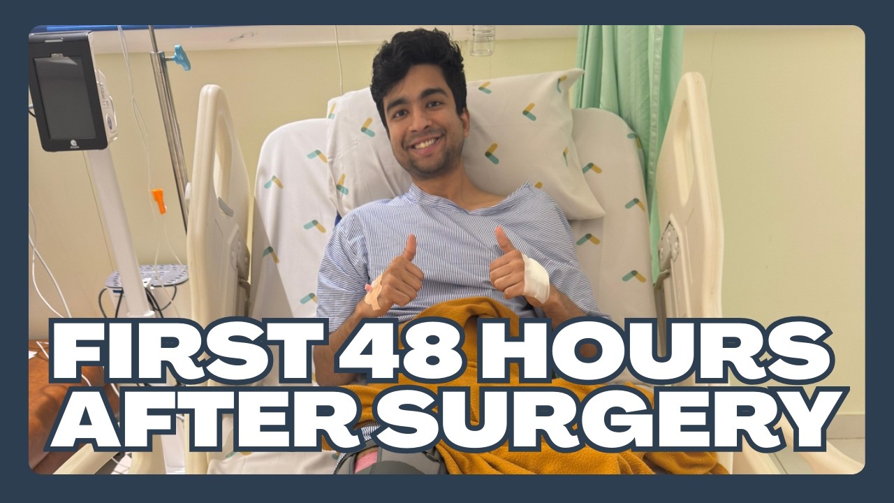 MY ACL surgery vlog | First 48 hrs