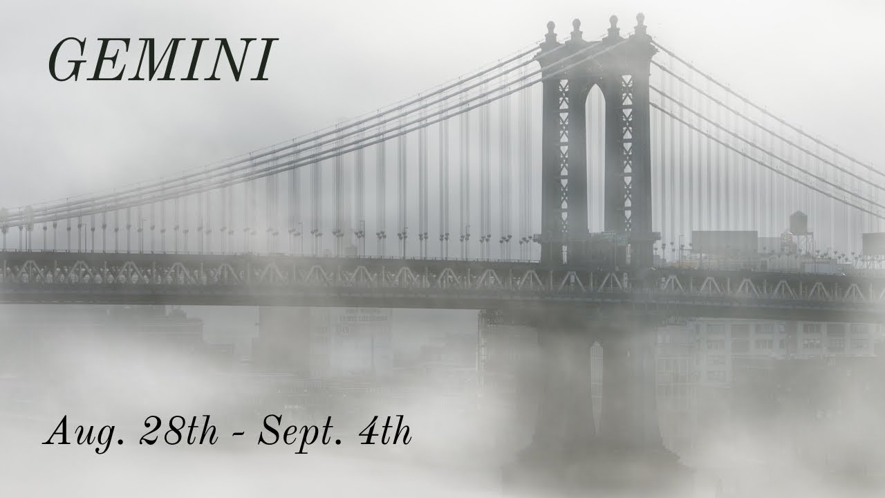 GEMINI LOVE:  AUG. 28TH-SEPT. 4TH  