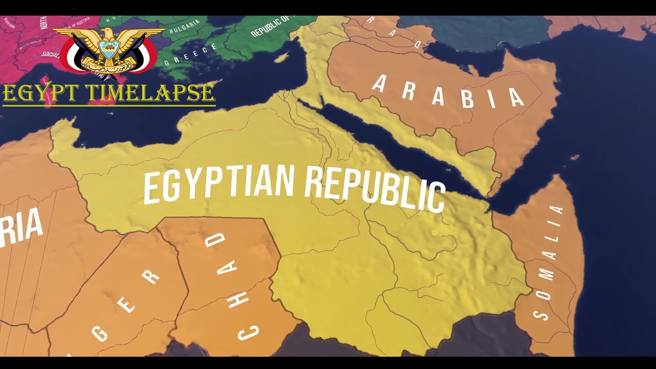 HOI4-Kaiserreich-Egypt Timelapse