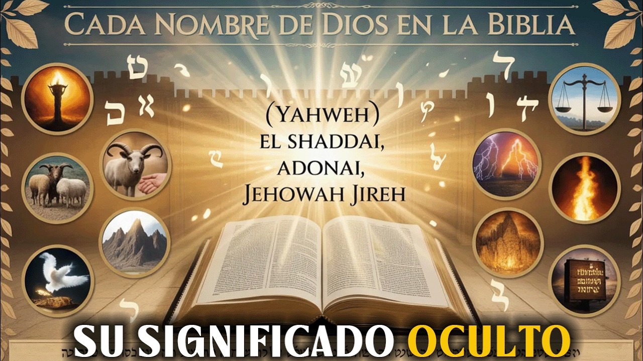 Cada NOMBRE de DIOS en la Biblia | Explicación y Significado Oculto
