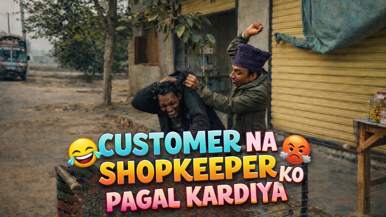 “Customer Ne Shopkeeper Ko Pagal Kar Diya! 😭😂” New Comedy Video By Rashid Kamal 