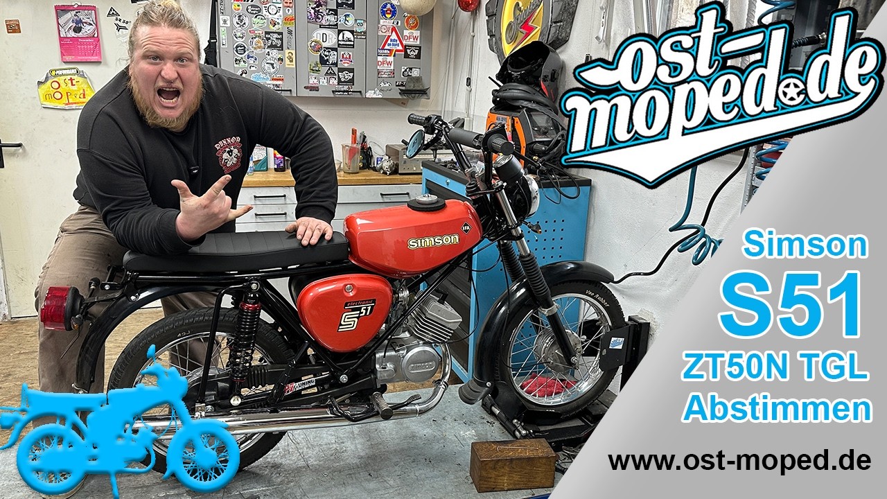 Simson S51 | ZT50N TGL Abstimmen und Fehlerbehebung | ost-moped.de