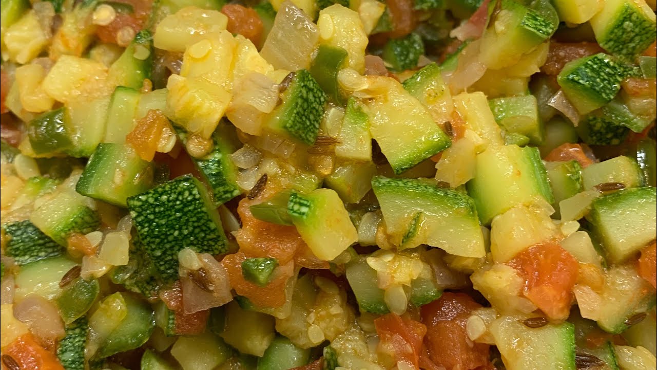 Calabacitas fritas..