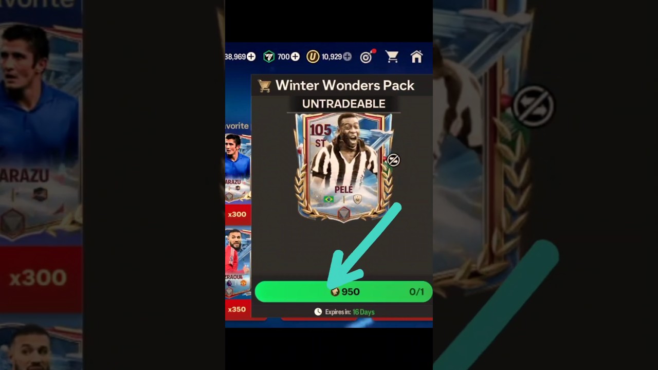 HOW TO GET WINTER WONDERS 105 PELE IN EA FC FIFA MOBILE 24 25 #shorts #fcmobile