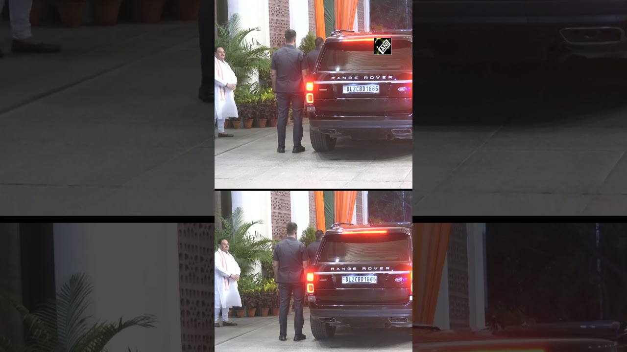 Delhi: PM Modi leaves BJP headquarters after attending &lsquo;Mukhyamantri Parishad&rsquo; meeting