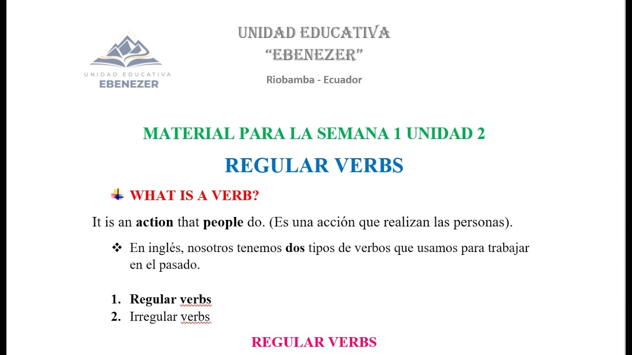 CLASE DE INGLÉS SEGUNDO 