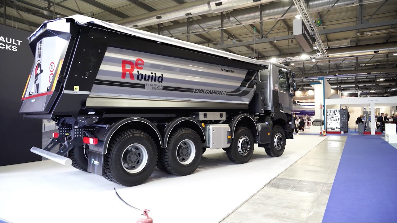 RENAULT TRUCKS a Transpotec 2024: il veicolo di punta per la cava e il cantiere