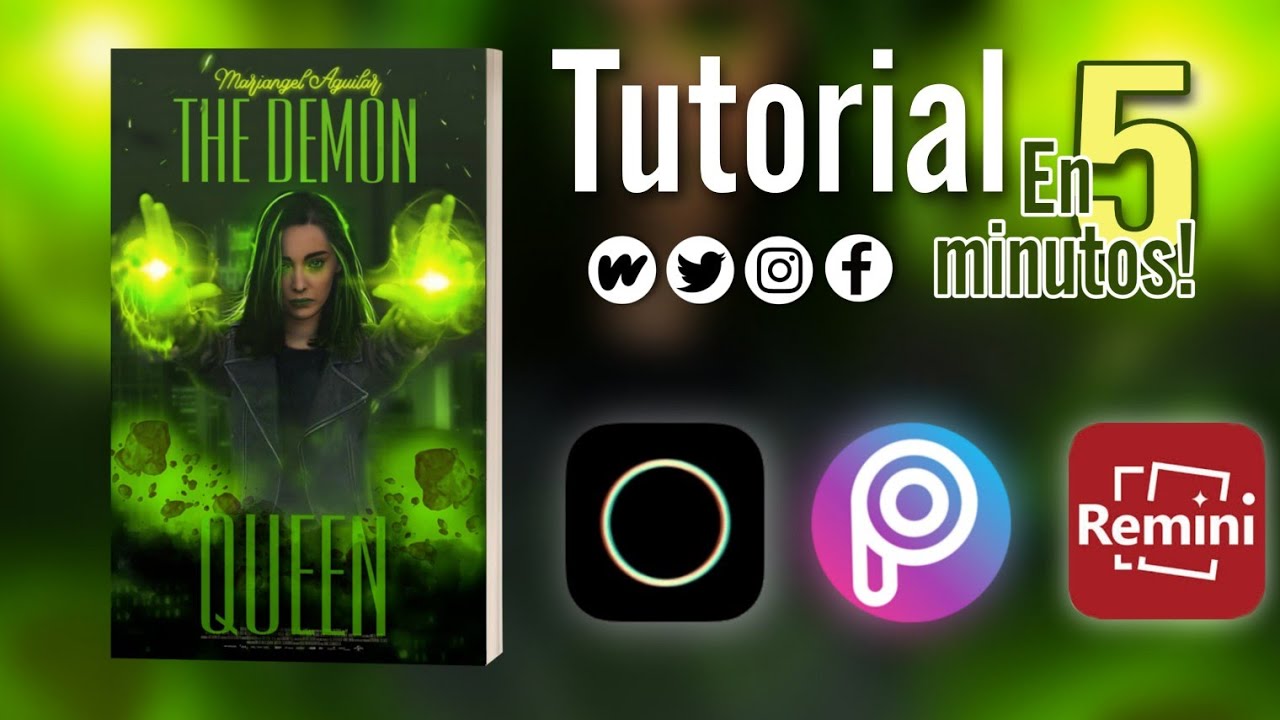 ¡Portada para wattpad en 5 minutos! Tutorial en celular //Febrerina