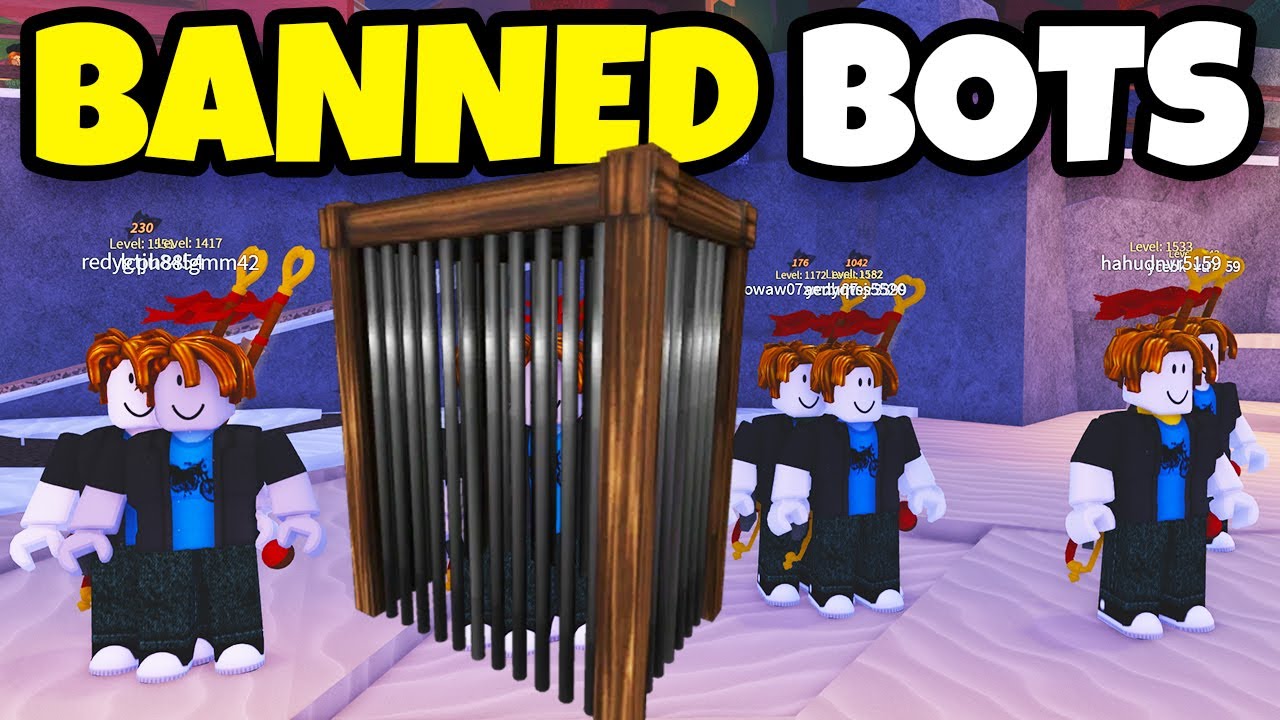 I BANNED Endless BOT ARMIES In Fisch Roblox!