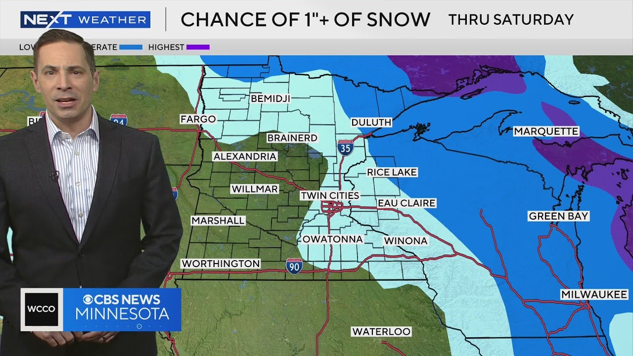 4 p.m. Minnesota forecast from Jan. 9, 2026 | NEXT Weather