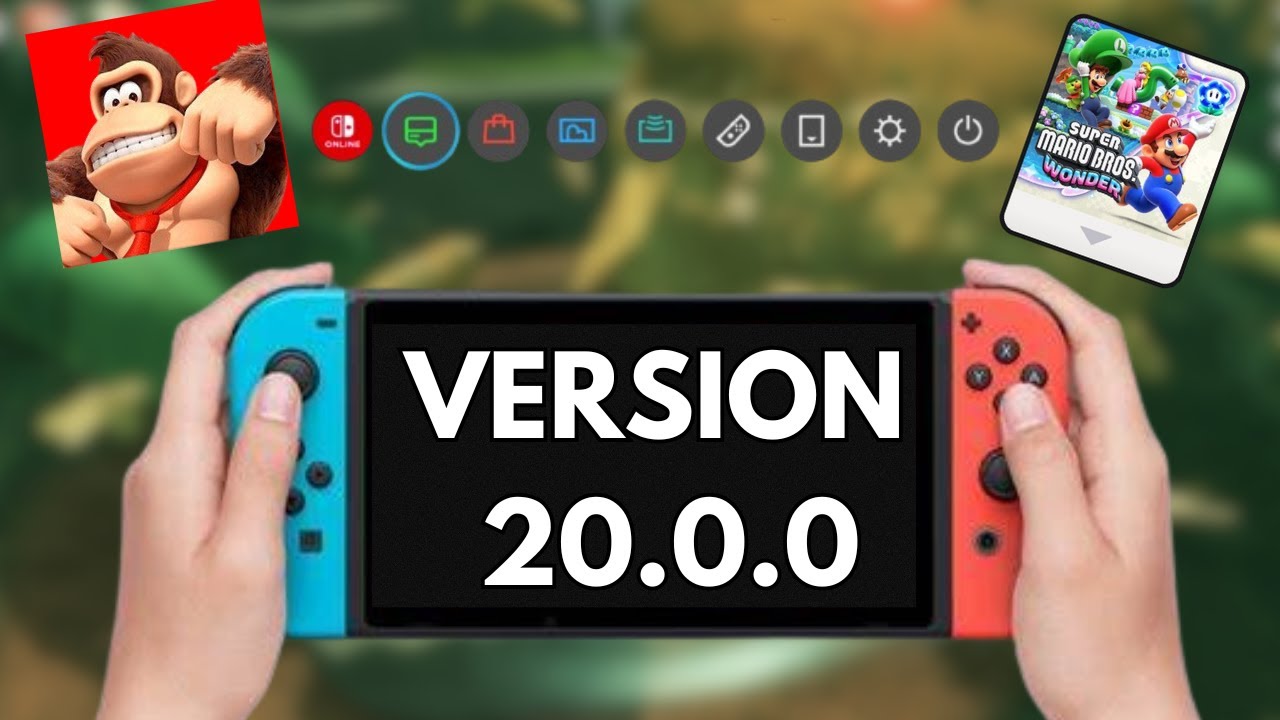 Nintendo Switch Version 20.0.0 is HUGE!