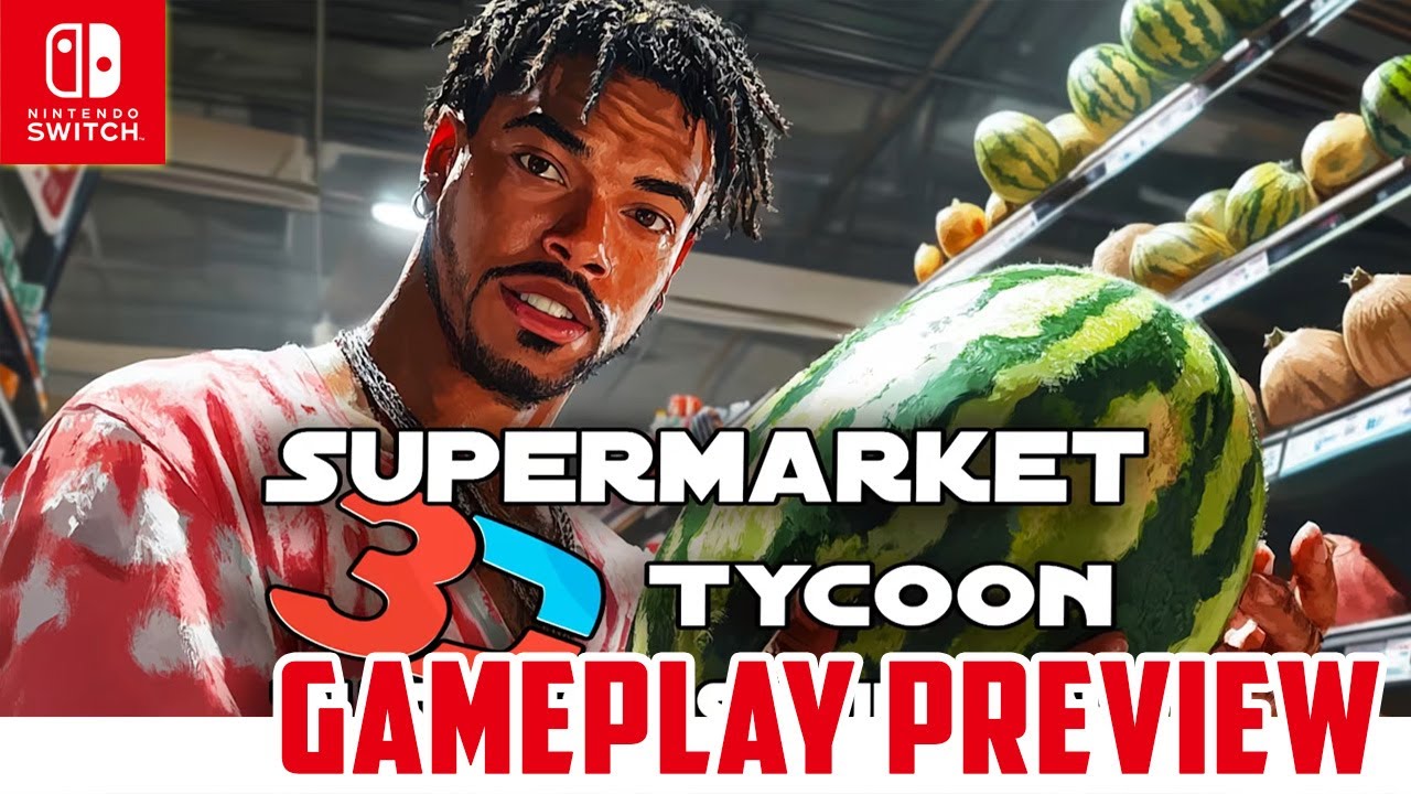 Supermarket 3D Tycoon Business Simulator Switch Gameplay
