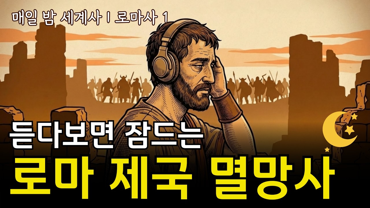 🌙듣으면 잠오는 로마 제국의 몰락 | 세계사 오디오북