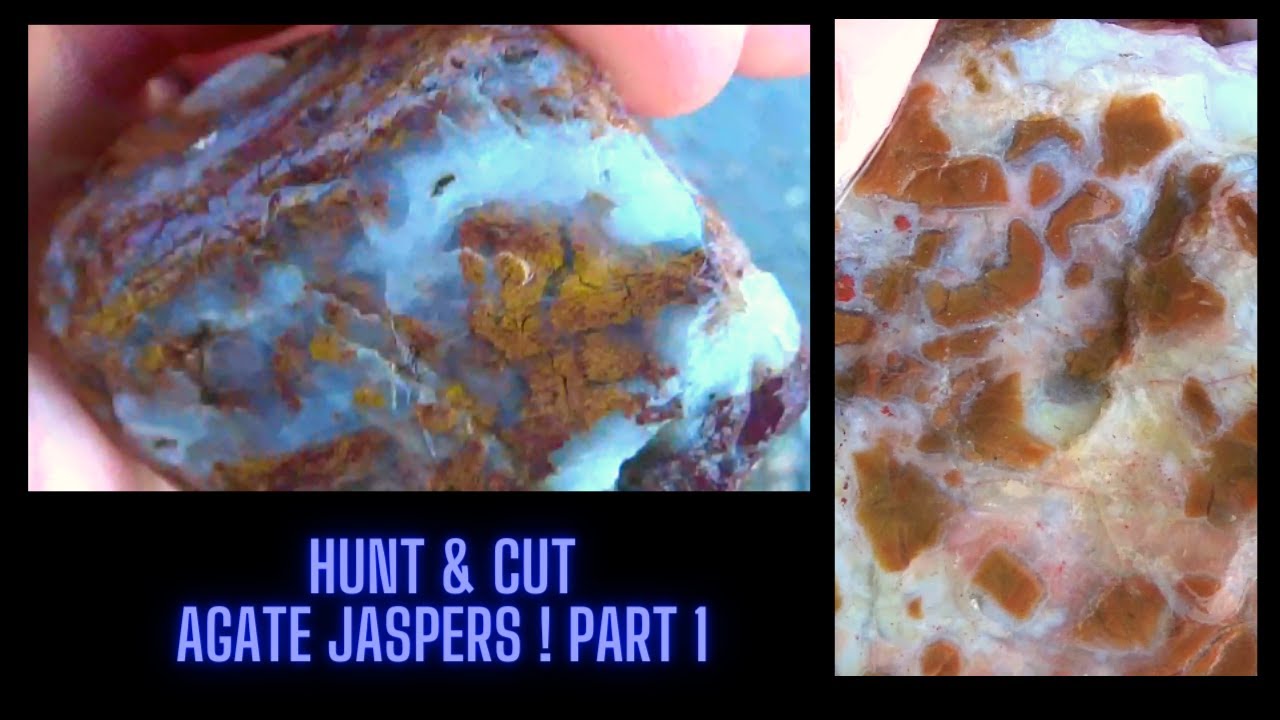 Rock Hounding Hunt & Cut Jasper Agates Part 1-The Hunt -Quest 4 Treasure #560 By :Quest For Details