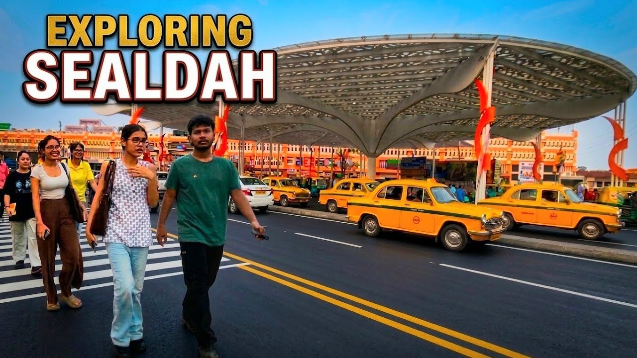 SEALDAH station new LOOK || Sealdah Flyover Market || Sealdah Metro 🚇 